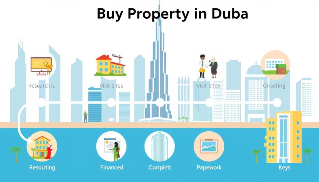 steps to buy property in Dubai